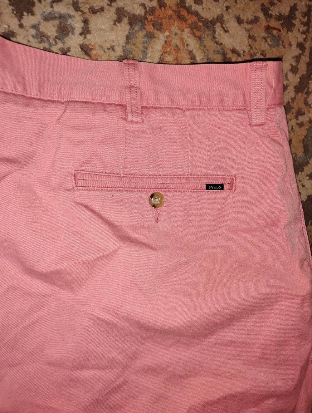 Polo by Ralph Lauren Pink Men’s Flat Front Shorts - Picture 5 of 5